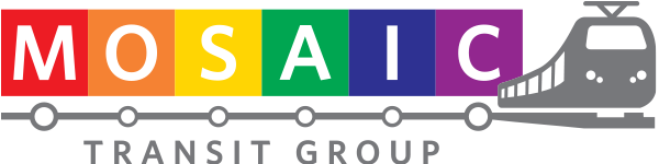 Mosaic Transit Group Pride Logo